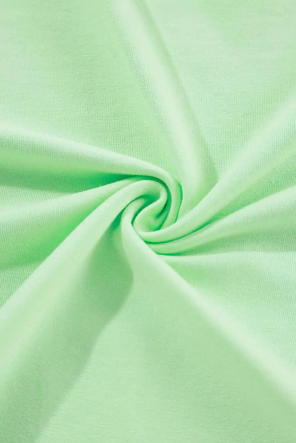 Oversized green colorblock top - Love Salve